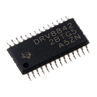 Texas Instruments Brushed DC Motor Driver IC, 45 V, 3.5 A, 28-Pin HTSSOP DRV8842PWP