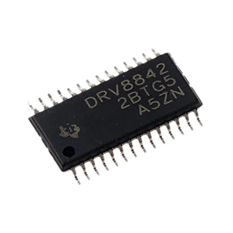 Texas Instruments Brushed DC Motor Driver IC, 45 V, 3.5 A, 28-Pin HTSSOP DRV8842PWP