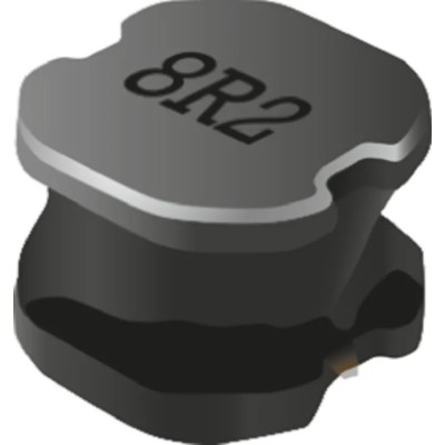Bourns 6045 Shielded Wirewound Surface Mount Inductor with Ferrite Core 68 μH Semi Shielded ±20% 0.9 A Idc SRN6045