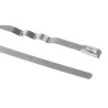 RS PRO Metallic 316 Stainless Steel Zig Zag Cable Tie 150 mm x 4.6 mm 743-6330