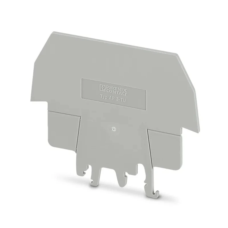 Phoenix Contact Cover for AP 3-TU Series Terminal Blocks Polyamide Grey Germany 5022656