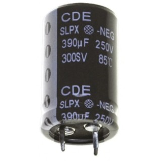 Cornell-Dubilier Aluminium Electrolytic Capacitor 22 mF 50V Radial Lead SLPX223M050H9P3