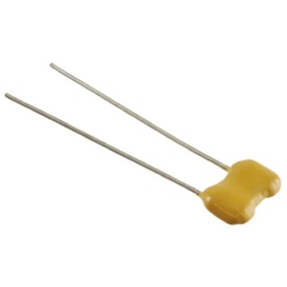 Cornell-Dubilier CD15ED470JO3F 47 pF Flat Radial Mica Capacitor 500V DC ±5% Tolerance CD15 Series