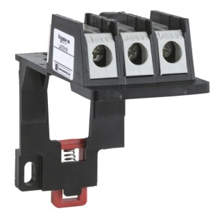 Schneider Electric TeSyS LR Contactor Terminal Block for Thermal Overload Relays LR3D15 and LRD15 LAD7B105