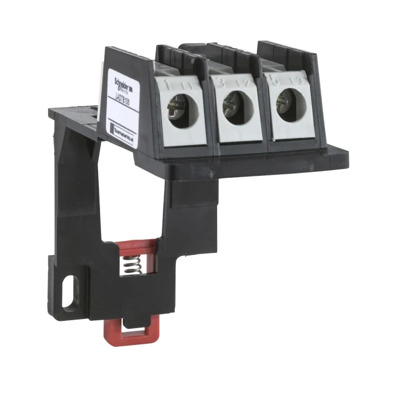 Schneider Electric TeSyS LR Contactor Terminal Block for Thermal Overload Relays LR3D15 and LRD15 LAD7B105
