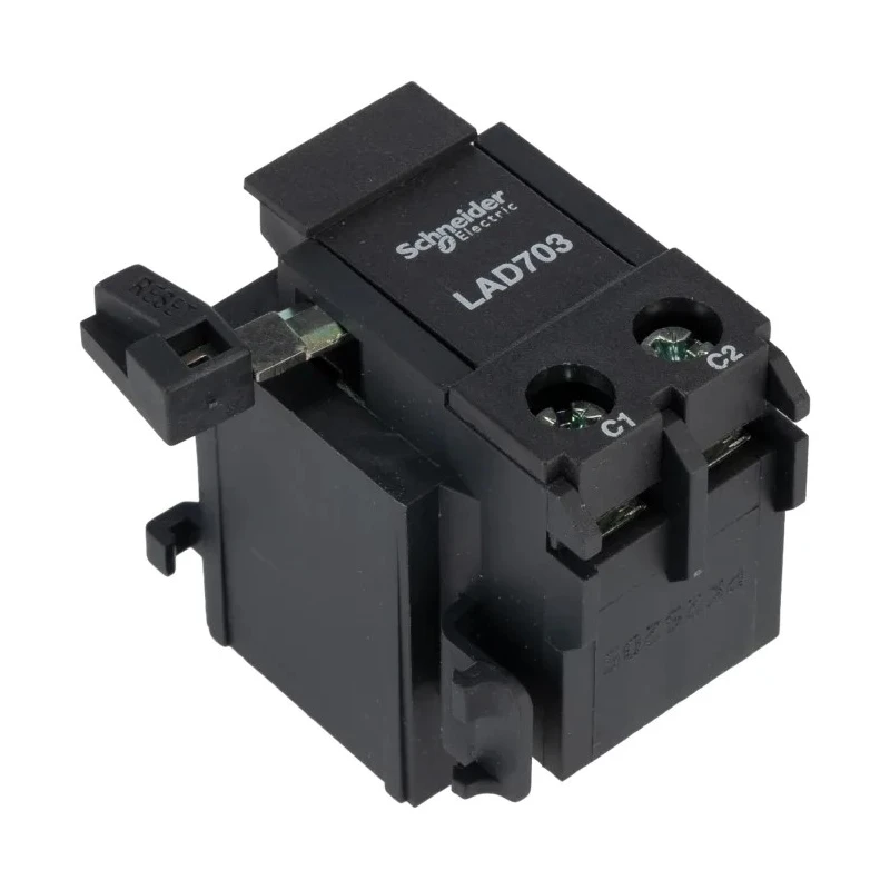 Schneider Electric 24V AC/DC DIN Rail Remote Tripping Device for Use with LRD Series LR3D Series LAD703B