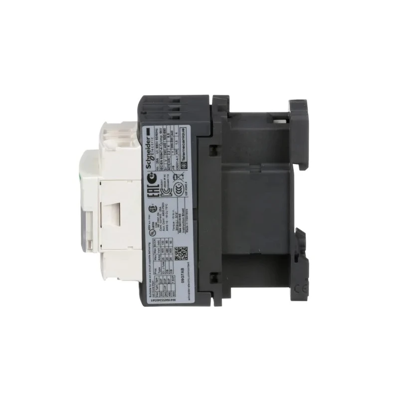 Schneider Electric Reversing Contactor 3-Pole 9A 5.5kW 120V ac Coil LC1D