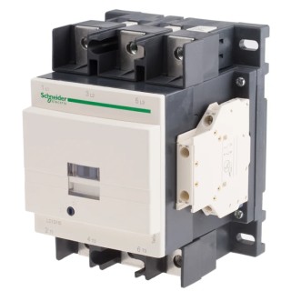 Schneider Electric LC1D TeSys D Contactor, 3-Pole, 400V AC Coil, 115 A, 30 kW 415V, 3 NO, 1kV AC LC1D1156N7