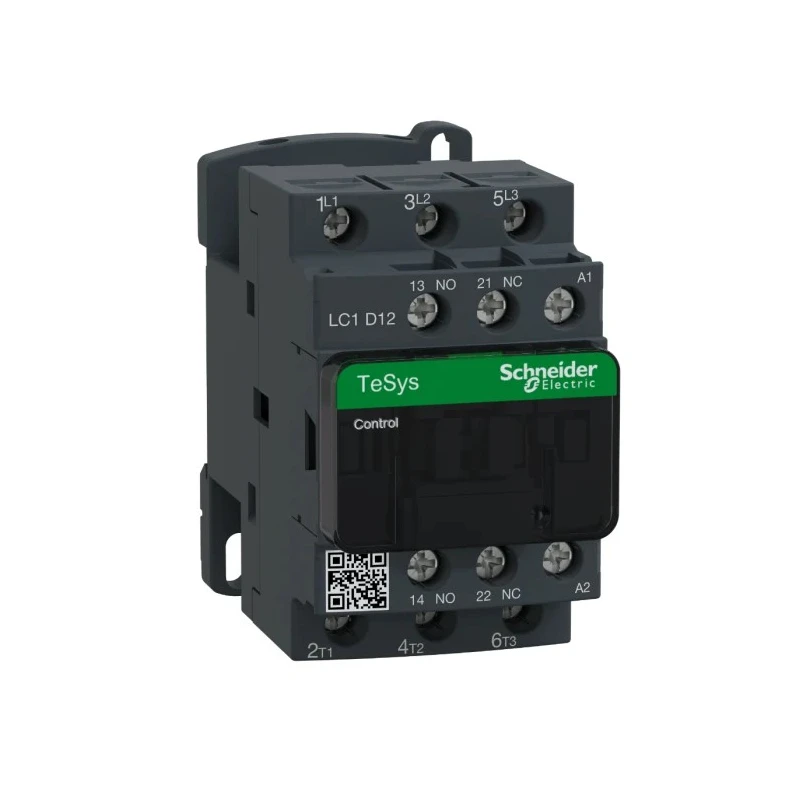 Schneider Electric LC1D TeSys D Contactor, 110V AC Coil, 3-Pole, 12 A, 0.5 HP, 690V AC 3 NO LC1D12G7