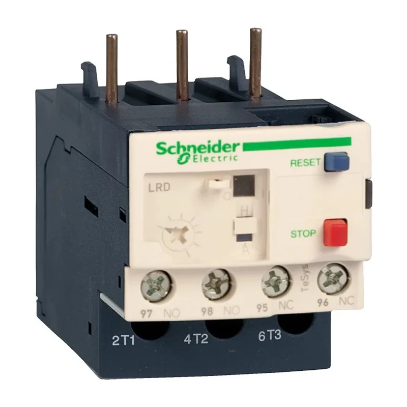 Schneider Electric LRD Thermal Overload Relay 1 NO/1 NC 13A 9A F.L.C 25A Contact Rating 5.5 kW LR3D16