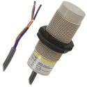 Omron Threaded Barrel Capacitive Proximity Sensor M18 x 1, 8 mm Detection Range, PNP Output, 200mA, 30 V DC E2K-X8MF1 2M