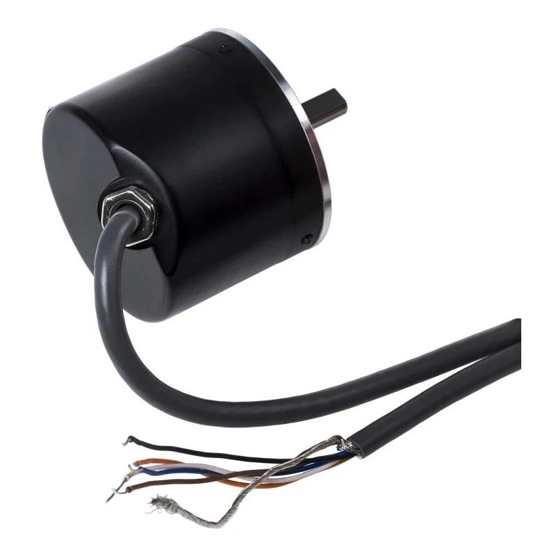 Omron E6C2 Series Incremental Encoder 24V DC, 1000 PPR, Open Collector Output, Solid 6 mm Shaft E6C2-CWZ5B 1000P/R 2M OMS