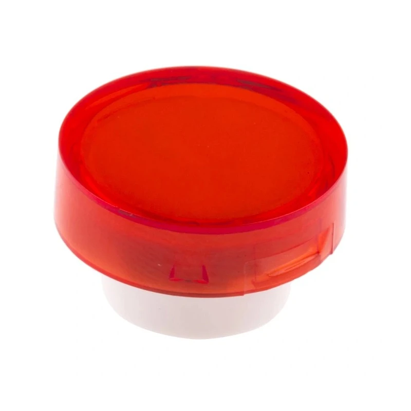 RS PRO Red Round Push Button Lens for Use with ADA16 Series 745-2506