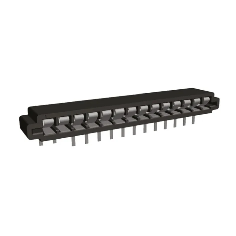 TE Connectivity Trio-Mate 2.54 mm Pitch 14 Way Right Angle Female FPC Connector, Solder 6-487508-3