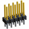 TE Connectivity AMPMODU MOD II Series Straight Through Hole Pin Header, 10 Contacts, 2.54 mm Pitch, 2 Row 5-146252-5