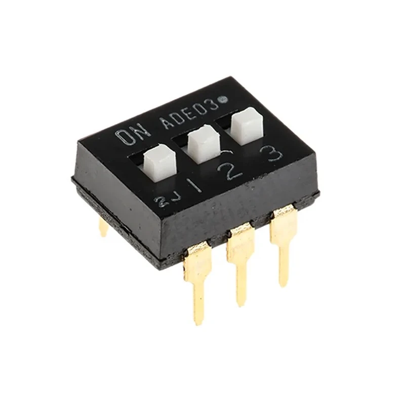 TE Connectivity Rotary Coded DIP Switch 7.5x3.5 mm Through Hole Mount Slide Actuator 1825360-2
