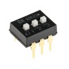 TE Connectivity Rotary Coded DIP Switch 7.5x3.5 mm Through Hole Mount Slide Actuator 1825360-2