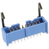 TE Connectivity AMP-LATCH Series Straight Through Hole PCB Header, 20 Contact 2 Row 2.54 mm Pitch Shrouded 2-1761606-7