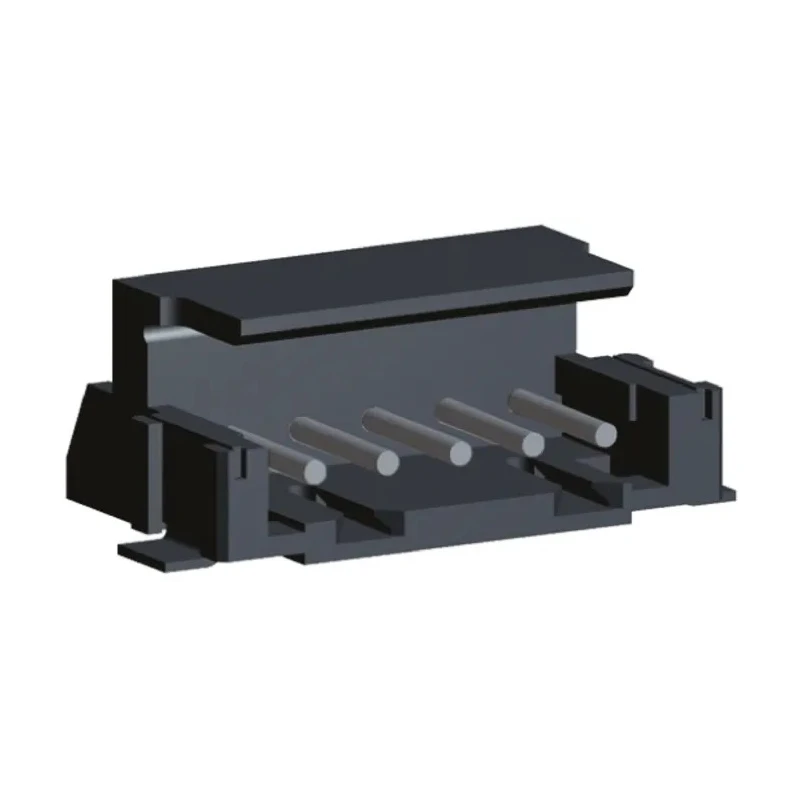 TE Connectivity AMP CT Series Right Angle Surface PCB Header, 5 Contacts, 2 mm Pitch, 1 Row, Shrouded 2-292173-5