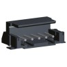 TE Connectivity AMP CT Series Right Angle Surface PCB Header, 5 Contacts, 2 mm Pitch, 1 Row, Shrouded 2-292173-5