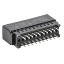 TE Connectivity Standard Edge II Series Straight Edge Connector Female Board 20-Contacts 2.54 mm Pitch 2 Row 5-5530843-0