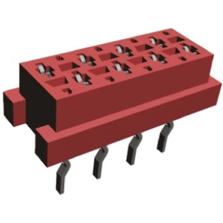 TE Connectivity Micro-MaTch Series Straight Through Hole PCB Socket, 8-Contact, 2 Row, 1.27 mm Pitch, 230V, 1.5A 7-215079-8