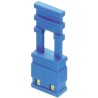 HARWIN Closed Top 2 Way 1 Row 2.54 mm Pitch Jumper Straight Female Blue 250V 3A M7687-05