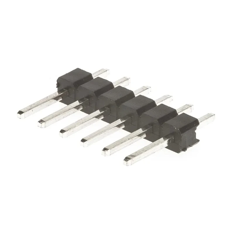 HARWIN M20 Series Straight Through Hole Pin Header, 6 Contacts, 2.54 mm Pitch, 1 Row, Unshrouded M20-9990646
