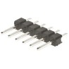 HARWIN M20 Series Straight Through Hole Pin Header, 6 Contacts, 2.54 mm Pitch, 1 Row, Unshrouded M20-9990646