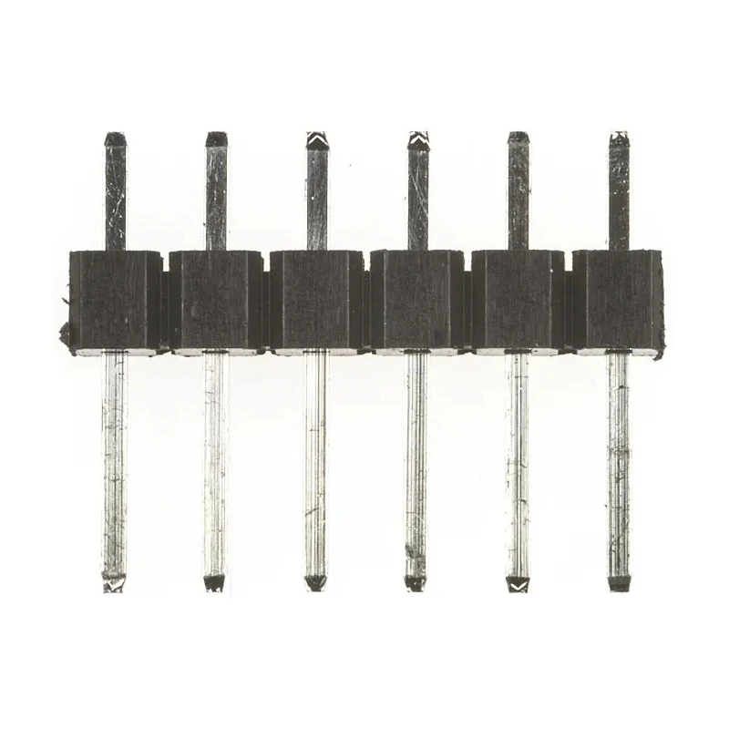 HARWIN M20 Series Straight Through Hole Pin Header, 6 Contacts, 2.54 mm Pitch, 1 Row, Unshrouded M20-9990646