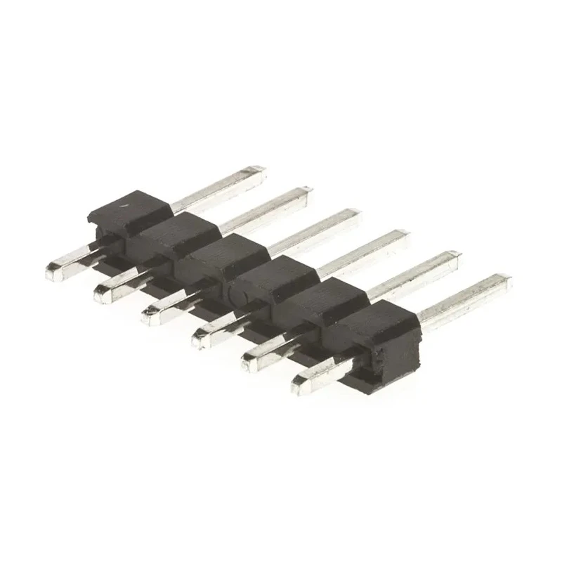 HARWIN M20 Series Straight Through Hole Pin Header, 6 Contacts, 2.54 mm Pitch, 1 Row, Unshrouded M20-9990646