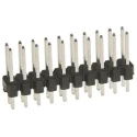 HARWIN M20 Series Straight Through Hole Pin Header, 12 Contacts, 2.54 mm Pitch, 2 Row, Unshrouded, Brass Tin M20-9980646