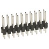 HARWIN M20 Series Straight Through Hole Pin Header, 12 Contacts, 2.54 mm Pitch, 2 Row, Unshrouded, Brass Tin M20-9980646