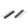 HARWIN M20 Series Straight Through Hole Pin Header 10 Contacts 2.54 mm Pitch 1 Row Unshrouded M20-9991046