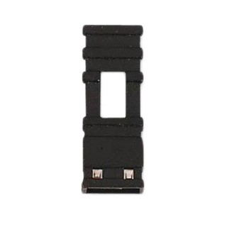 HARWIN M20 Jumper Straight Female Black Closed Top 2 Way 1 Row 2.54 mm Pitch M7682-05