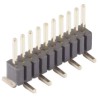 HARWIN Archer M52 Series Straight Surface Pin Header, 20 Contacts, 1.27 mm Pitch, 1 Row, Unshrouded M52-040000P2045