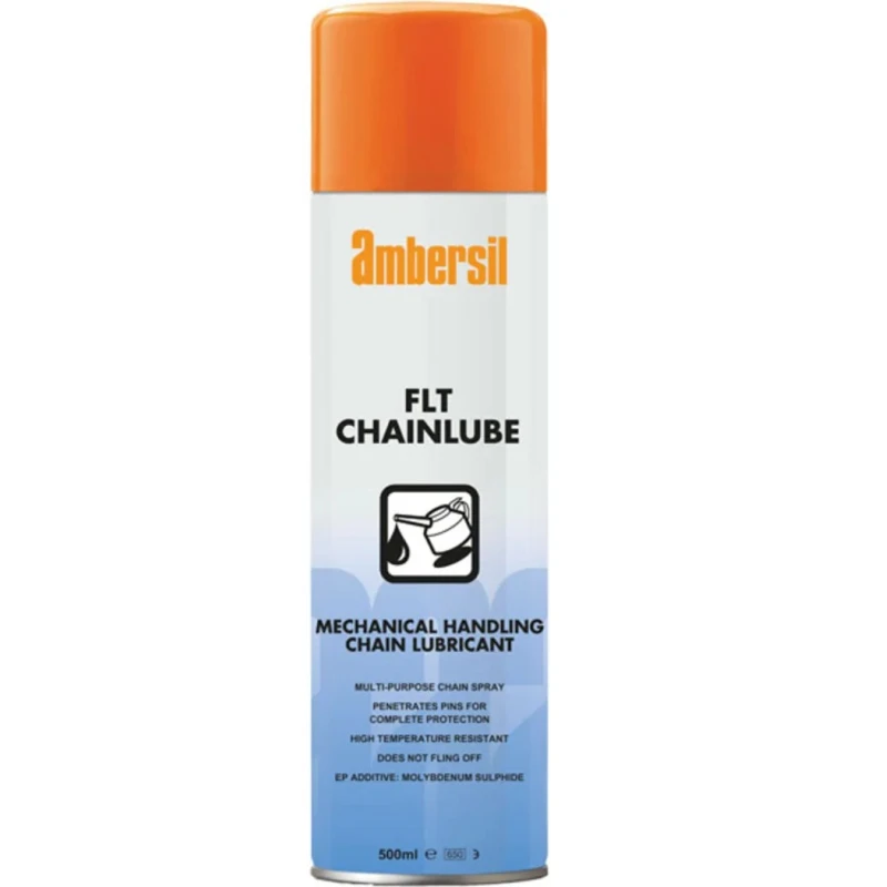 Ambersil FLT Chain Lube Multi-Purpose Foam Lubricant Aerosol 500 ml 31614-AB