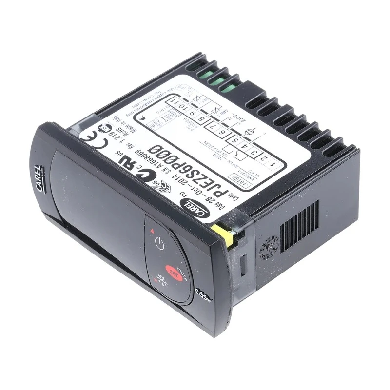 Carel On-Off Temperature Controller Panel Mount 3 Input 3 Output Relay 230V AC IP65 PJEZS6P000