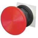 Schneider Electric Harmony 9001K Series Illuminated Mushroom Head Push Button Switch, Screw Mount, 30 mm Cutout 9001K93R