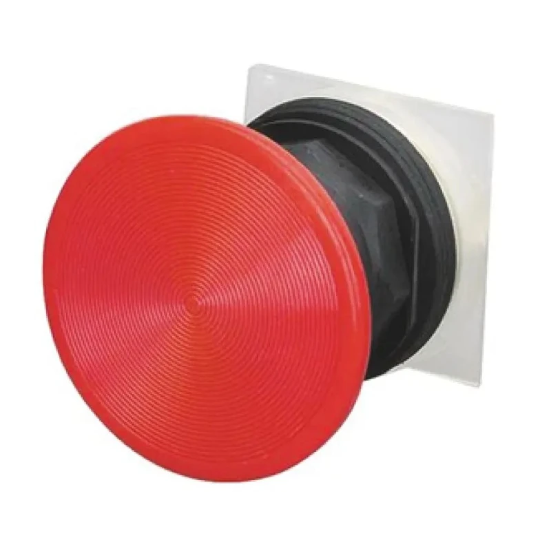 Schneider Electric Harmony 9001K Series Illuminated Mushroom Head Push Button Switch, Screw Mount, 30 mm Cutout 9001K93R