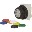 Schneider Electric Harmony 9001SK Series Black Push Push Button Head 30 mm Cutout IP66 9001SKR1U