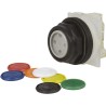 Schneider Electric Harmony 9001SK Series Black Push Push Button Head 30 mm Cutout IP66 9001SKR1U
