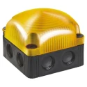 Werma BWM 853 Series Yellow LED Beacon 230V AC Flashing Base and Wall Mount IP66 IP67 853.320.60