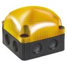 Werma BWM 853 Series Yellow LED Beacon 230V AC Flashing Base and Wall Mount IP66 IP67 853.320.60