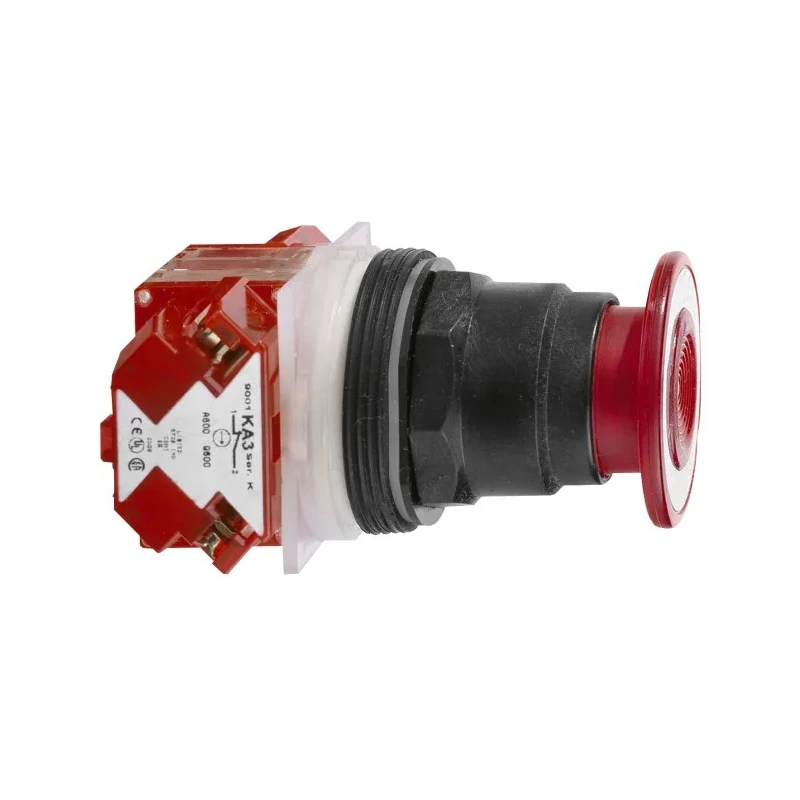Schneider Electric Harmony 9001SK Series Illuminated Push Button Switch SMP Polymer 30 mm Cutout Red LED IP66 9001SKR9RH6