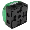 Werma Green LED Beacon BWM 853 Series 230V AC Steady, Wall, Ceiling, Base Mount 853.200.60