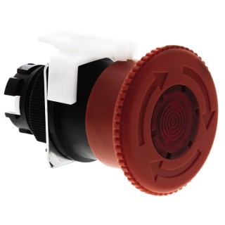 Omron A22E Series Turn Reset Illuminated Emergency Stop Push Button Head 40 mm Diameter A22EL-M