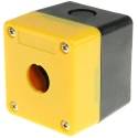 Omron Black, Yellow Plastic Push Button Enclosure with IP65 Protection A22Z-B101Y