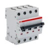 ABB System Pro M Compact S200 Miniature Circuit Breaker, 4-Pole, 63A, Type B, 400V AC, 10 kA 2CDS254001R0635 S204-B63