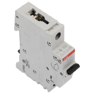 ABB System Pro M Compact S200 Miniature Circuit Breaker, 1-Pole, 50A, Type B, 230V AC, 72V DC, 6kA 2CDS251001R0505 S201-B50